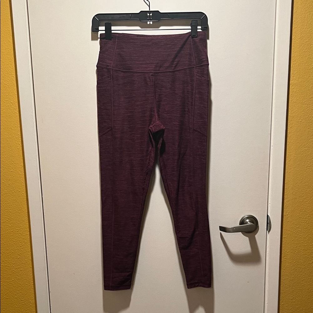 Victoria's Secret Burgundy Leggings